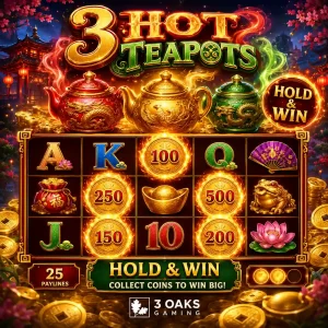 3 Hot Teapots