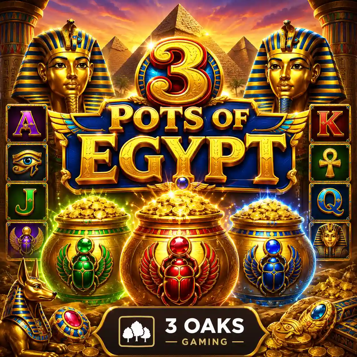 3 Pots of Egypt